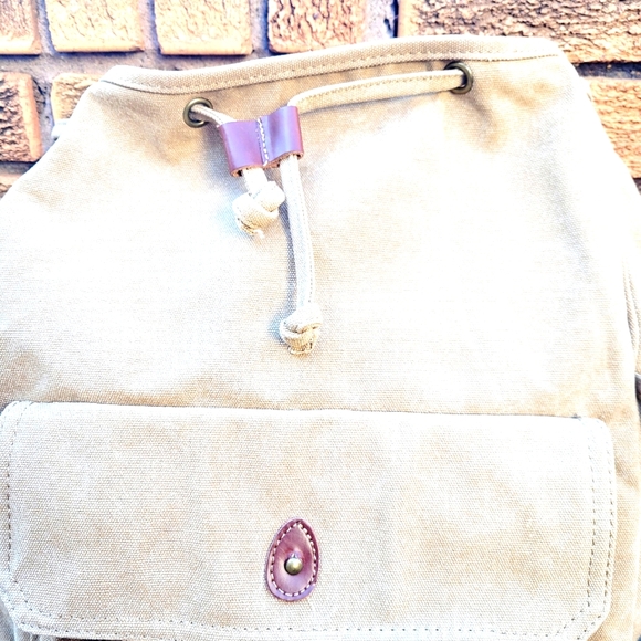 Java Monster Energy Java Backpack Canvas and Leather - Picture 4 of 13